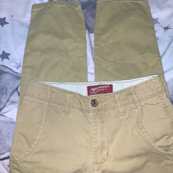 Arizona Jeans Khaki pants Sz boys 14 Slim - Picture 4 of 6